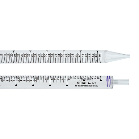 CELLTREAT Serological Pipet, Individual Paper/Plastic Wrapped, Sterile, 50mL 229030B